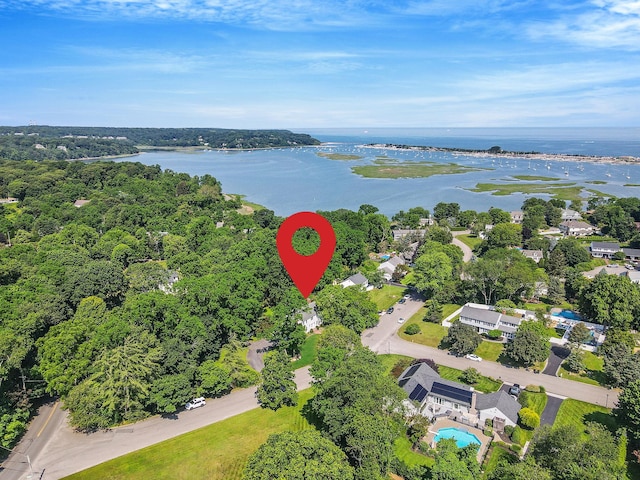 2 Seaview Ln, Mount Sinai, NY 11766 - aerial view of property's location with a nearby body of water