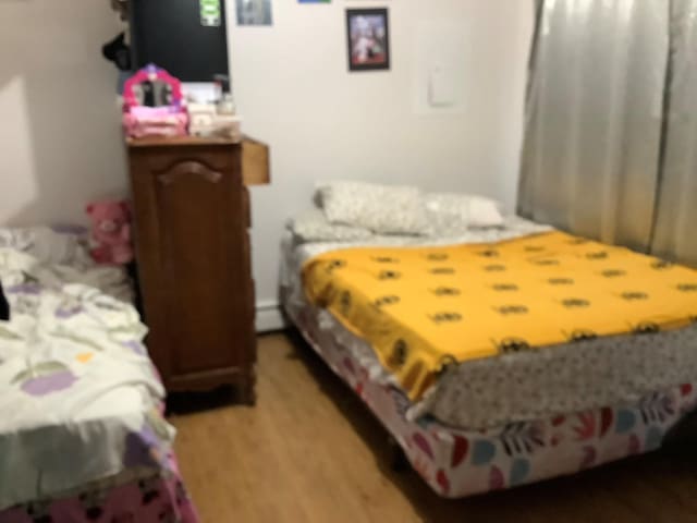 61 White St, Spring Valley, NY 10977 - bedroom with light wood finished floors