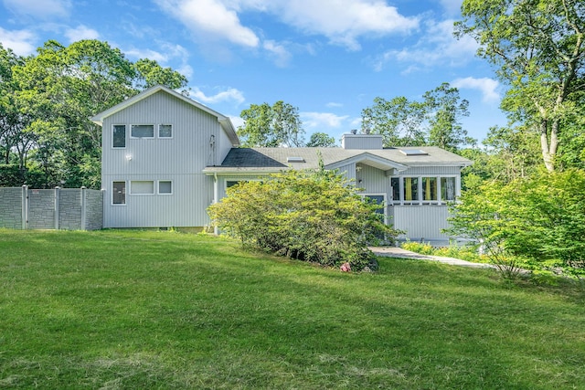 26 Liber Blvd, Farmingville, NY 11738 - back of property featuring roof with shingles