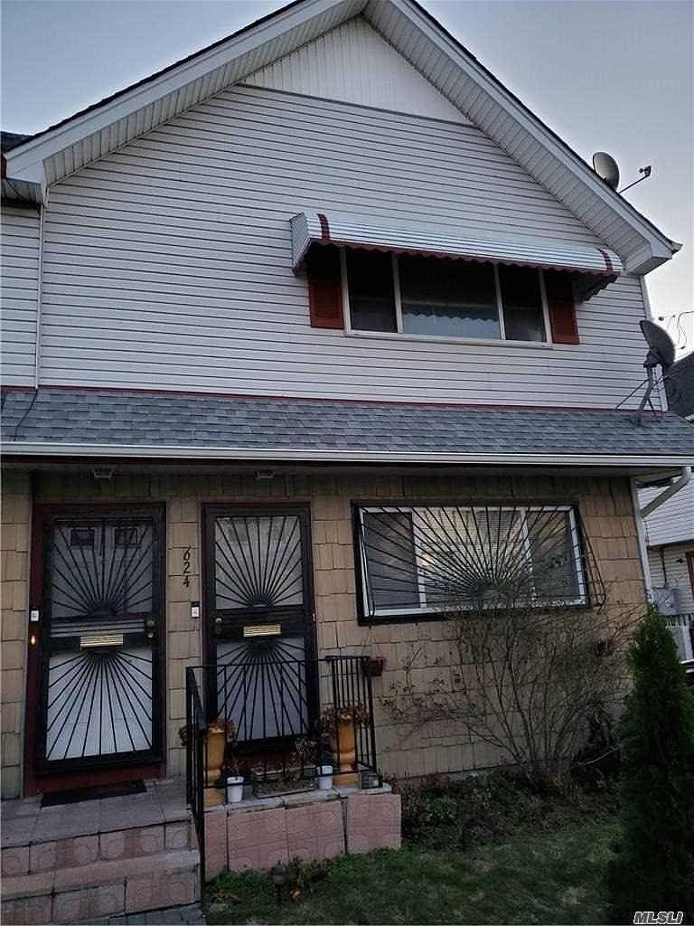 624 Bch 64th St, Arverne, NY 11692 - view of property exterior with roof with shingles