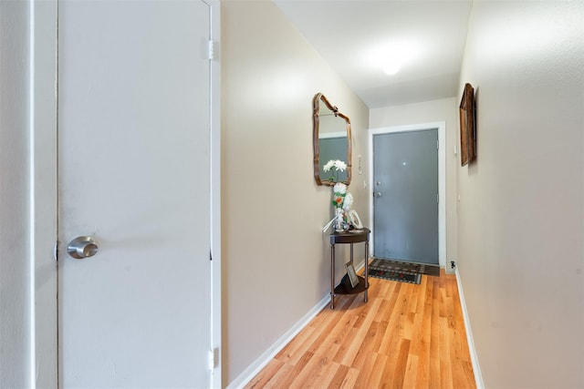 26 Cooper Rd Unit 416, Poughkeepsie, NY 12603 - hall featuring light wood-style flooring and baseboards