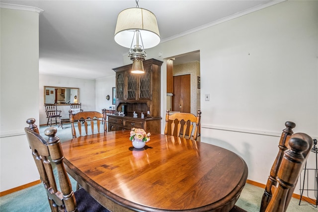 337 Atlantic Ave, Massapequa Park, NY 11762 - carpeted dining area featuring baseboards