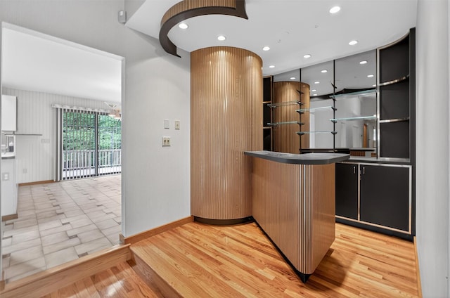 35 Greenlawn Rd, Amawalk, NY 10501 - kitchen with light wood-style flooring and recessed lighting