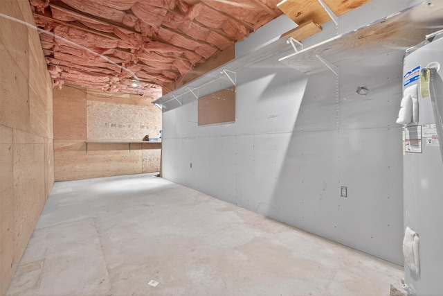 35 Greenlawn Rd, Amawalk, NY 10501 - unfinished below grade area featuring electric water heater