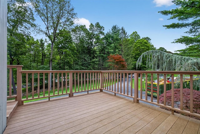 35 Greenlawn Rd, Amawalk, NY 10501 - view of deck