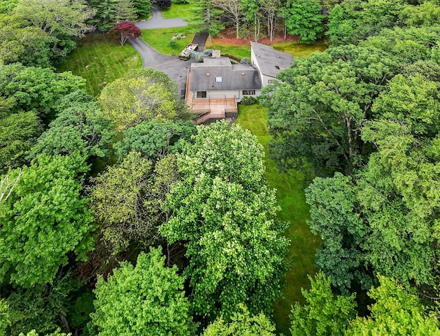 35 Greenlawn Rd, Amawalk, NY 10501 - view of subject property with a heavily wooded area
