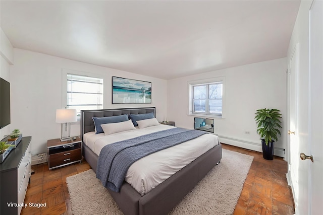 99-10 60th Ave Unit C1C, Corona, NY 11368 - bedroom with baseboard heating