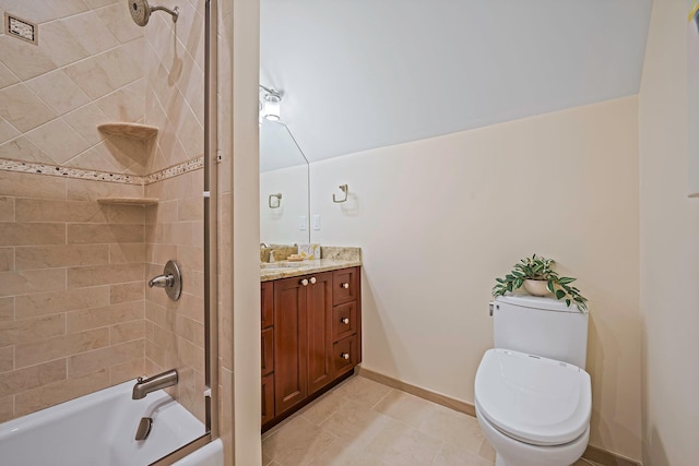 246 Cadman Ave, Babylon, NY 11702 - full bath featuring vanity, washtub / shower combination, and tile patterned floors