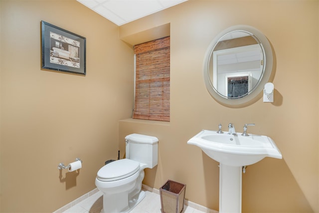 76 Warren St, Somers, NY 10589 - bathroom featuring toilet and tile patterned floors