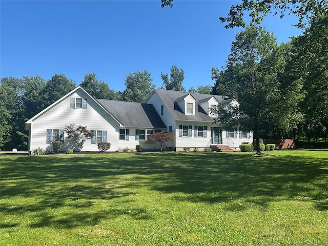 658 Ingrassia Rd, Middletown, NY 10940 - new england style home with a front lawn