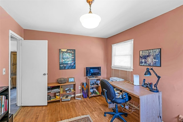 11 Rupert Pl, Melville, NY 11747 - home office with wood finished floors and baseboards
