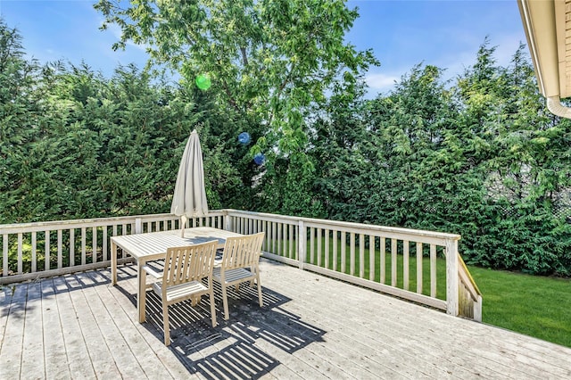 11 Rupert Pl, Melville, NY 11747 - deck featuring outdoor dining area