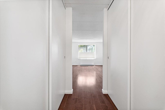50 Columbus Ave Unit 611, Tuckahoe, NY 10707 - hall featuring dark wood-type flooring and baseboards