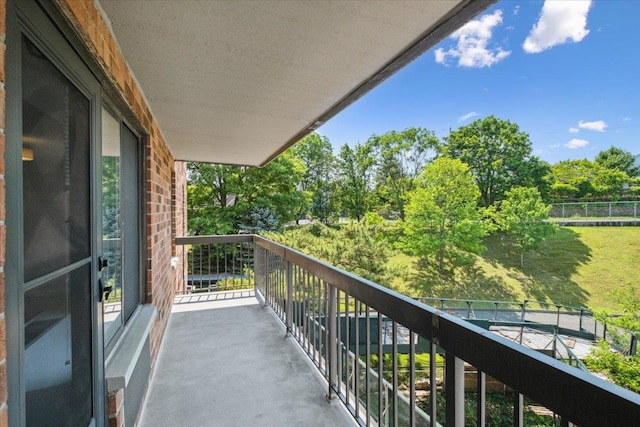 50 Columbus Ave Unit 611, Tuckahoe, NY 10707 - balcony featuring view of scattered trees