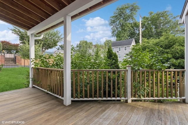 4 Dewindt St, Beacon, NY 12508 - view of deck