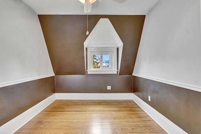313 Pine St, Freeport, NY 11520 - spare room featuring wood finished floors and ceiling fan