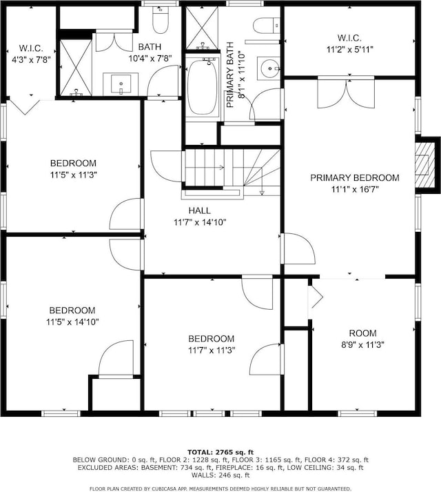313 Pine St, Freeport, NY 11520 - view of floor plan / room layout