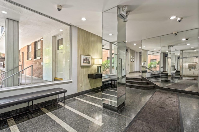 35-51 85th St Unit 2F, Jackson Heights, NY 11372 - lobby featuring a surveillance system and recessed lighting