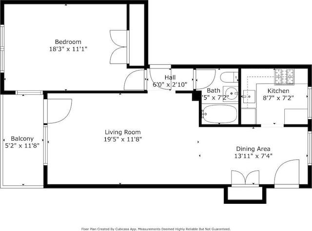 35-51 85th St Unit 2F, Jackson Heights, NY 11372 - view of floor plan / room layout