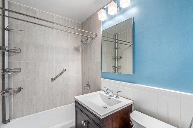 212-30 23rd Ave Unit 6H, Bayside, NY 11360 - full bathroom featuring vanity and washtub / shower combination