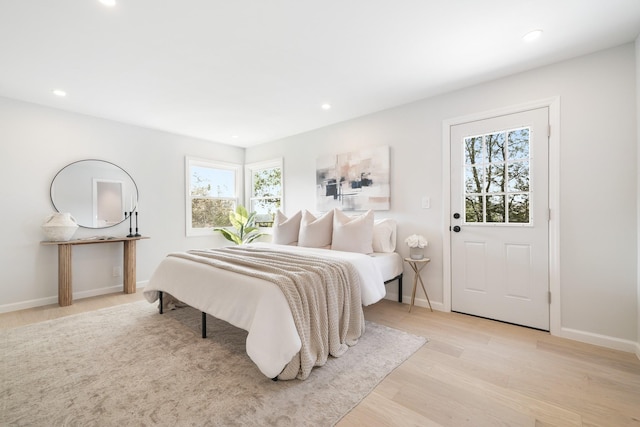 2 Danby Pl, Yonkers, NY 10710 - bedroom featuring light wood-style floors and recessed lighting