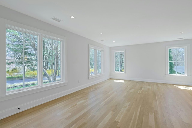 1 Devoe Rd, Armonk, NY 10504 - empty room with healthy amount of natural light, light wood-style floors, and recessed lighting