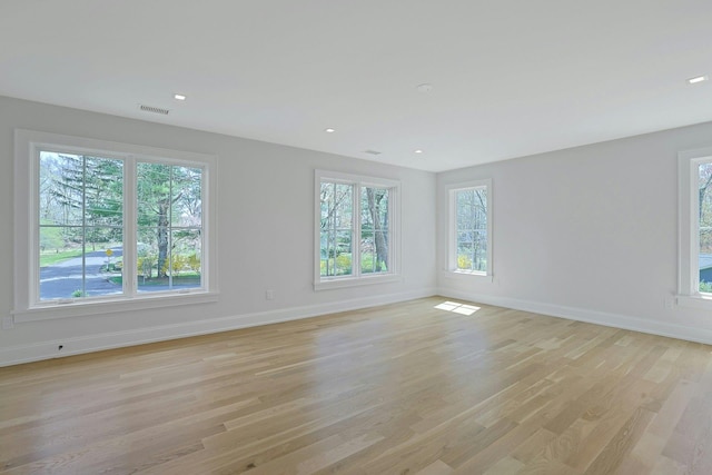 1 Devoe Rd, Armonk, NY 10504 - spare room featuring light wood-style floors and recessed lighting