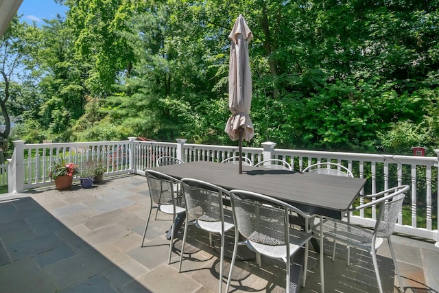 92 Wiltshire Rd, Scarsdale, NY 10583 - view of patio featuring outdoor dining area