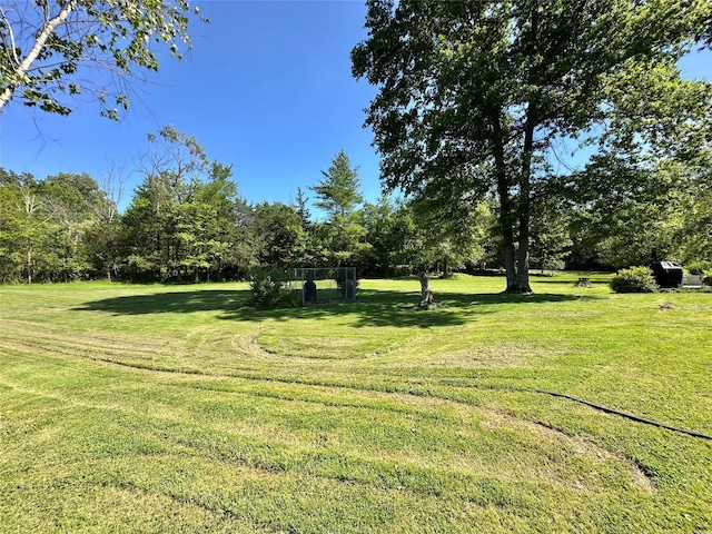 282 Petticoat Ln, Bloomingburg, NY 12721 - view of grassy yard with view of scattered trees