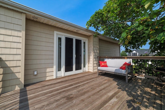 135 Flamingo St, Atlantic Beach, NY 11509 - view of wooden terrace