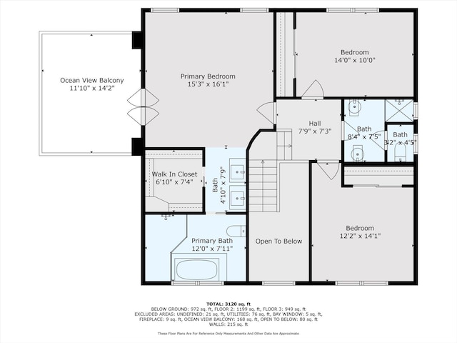 135 Flamingo St, Atlantic Beach, NY 11509 - view of property floor plan