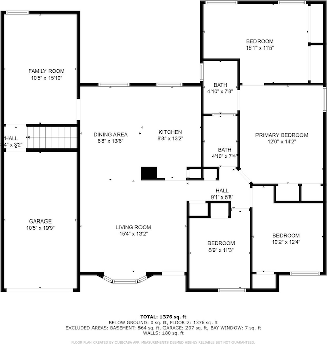 47 Tucker Dr, Bayport, NY 11705 - view of floor plan / room layout