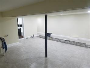 2718 Holland Ave, Bronx, NY 10467 - finished basement with baseboards