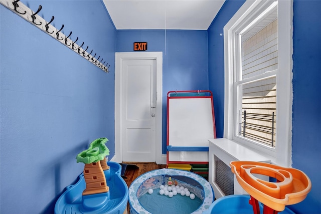 439 S 7th Ave, Mount Vernon, NY 10550 - rec room featuring wood finished floors