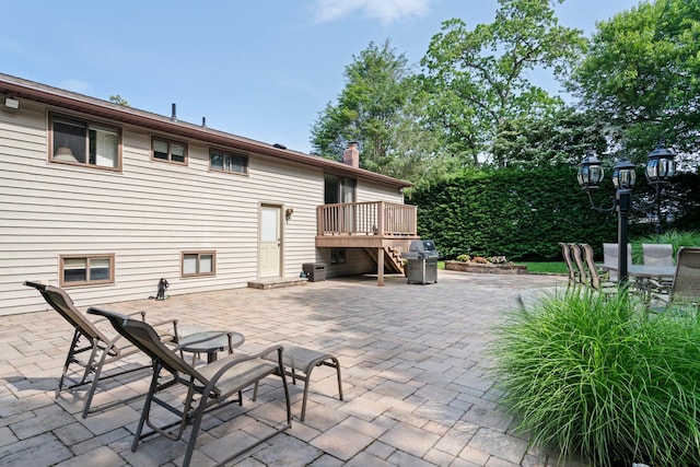 11 Val Ct, Commack, NY 11725 - view of patio / terrace with a wooden deck