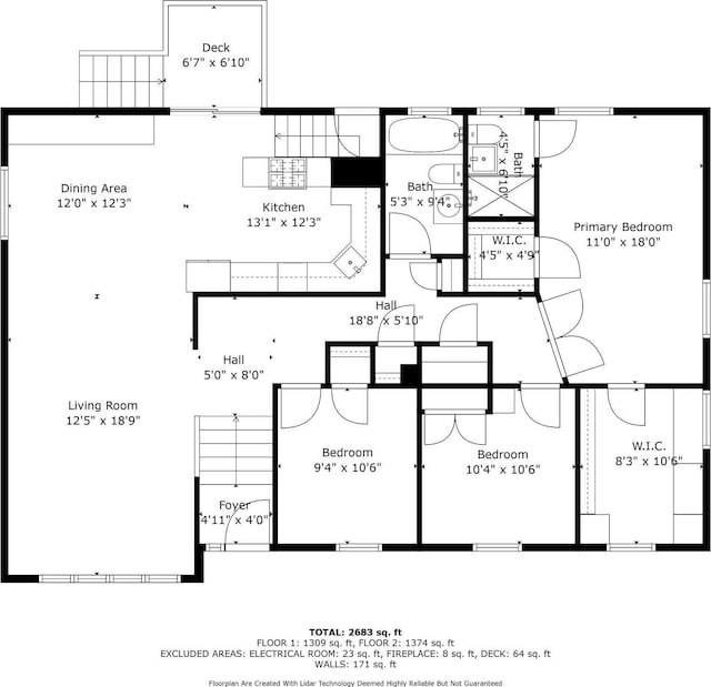 11 Val Ct, Commack, NY 11725 - view of floor plan / room layout
