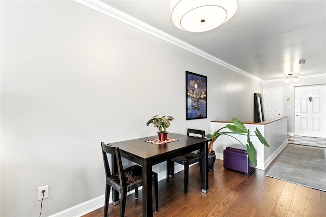 29D Windle Park Unit D, Tarrytown, NY 10591 - dining room featuring crown molding and wood finished floors