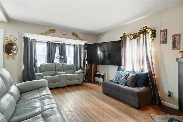209 Venetian Blvd, Lindenhurst, NY 11757 - living area with light wood-style flooring