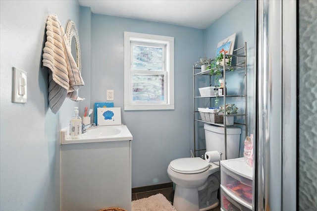209 Venetian Blvd, Lindenhurst, NY 11757 - bathroom featuring vanity and toilet