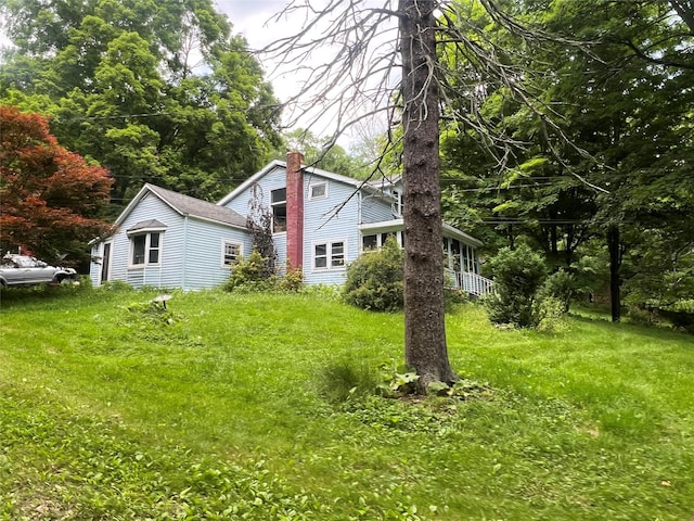 1391 County Route 7, Ancram, NY 12502 - view of yard with an outdoor structure