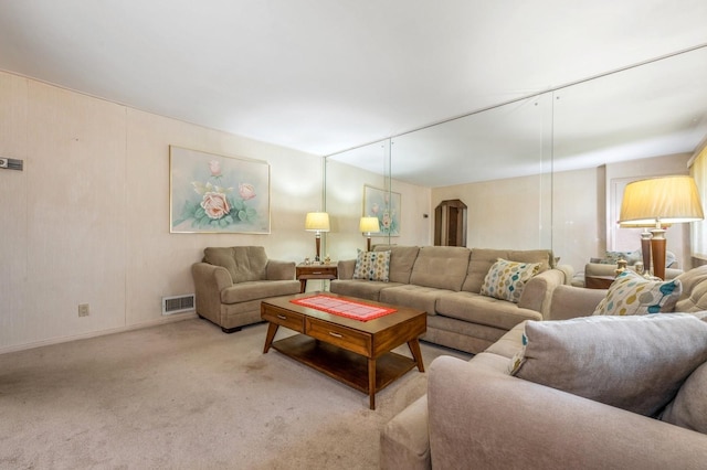 66 Gates Ave, Valley Stream, NY 11580 - living area featuring light carpet and arched walkways