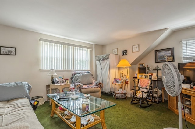 66 Gates Ave, Valley Stream, NY 11580 - living room with carpet floors