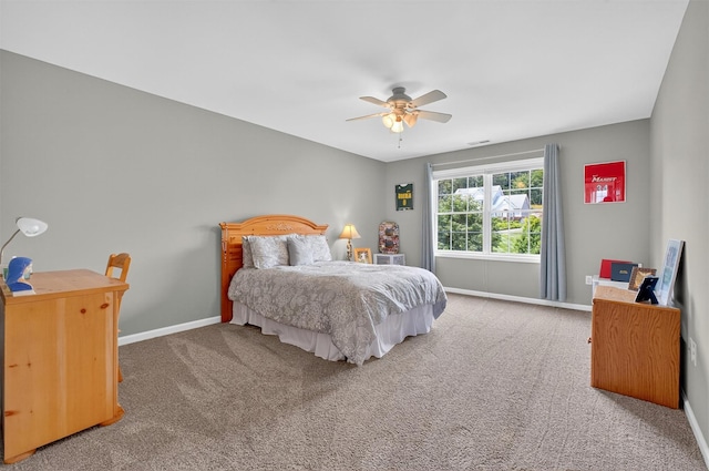 36 Ballymeade Rd, Hopewell Junction, NY 12533 - carpeted bedroom featuring baseboards and ceiling fan
