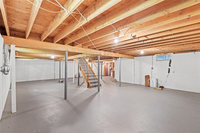 21 Kipp St, Chappaqua, NY 10514 - basement featuring stairway