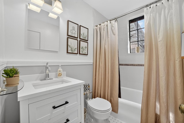 20 N Broadway Unit O-373, White Plains, NY 10601 - bathroom with vanity and shower / bath combo with shower curtain