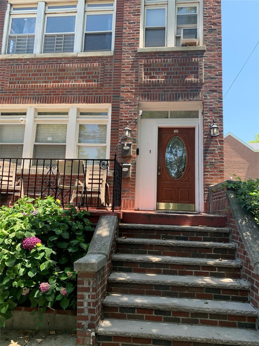 1626 Mayflower Ave, Bronx, NY 10461 - entrance to property featuring brick siding