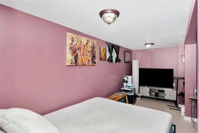12311 115th Ave, South Ozone Park, NY 11420 - bedroom featuring light tile patterned floors