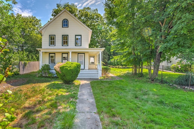 2 Shore Rd, East Setauket, NY 11733 - view of front of house with covered porch