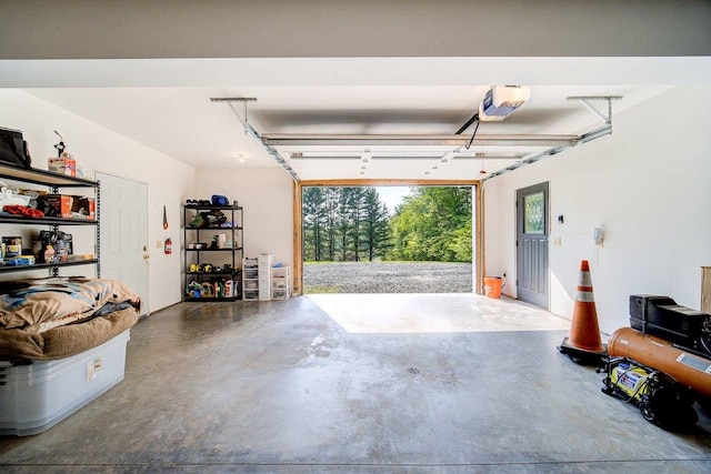 55 Townsend Rd, Liberty, NY 12754 - garage featuring a garage door opener