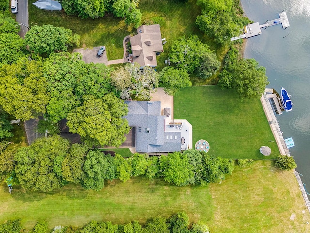 3 Stark Dr, Center Moriches, NY 11934 - aerial view of property's location featuring a large body of water